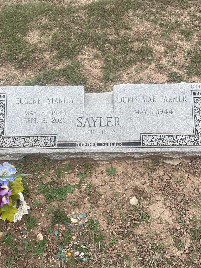 Eugene Stanley Sayler's grave. Photo 1