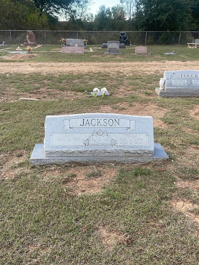 John Jackson's grave. Photo 2