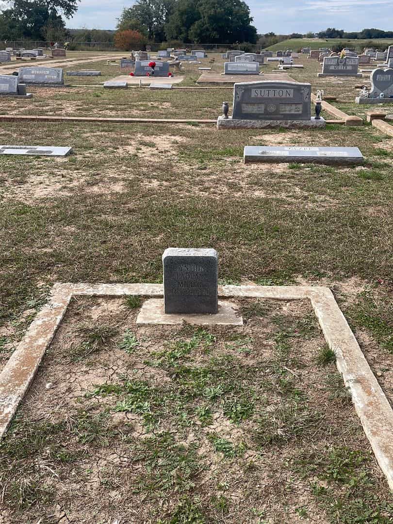 Cynthia Ladean Miller's grave. Photo 2