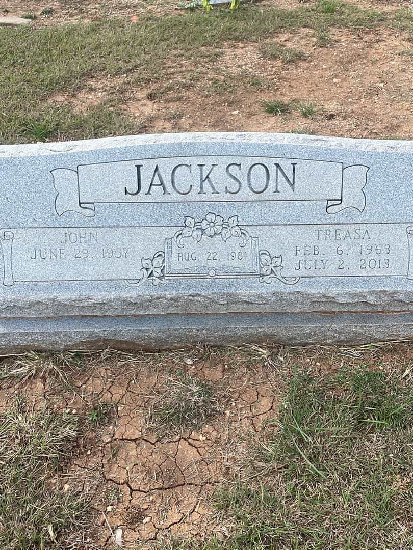 John Jackson's grave. Photo 1