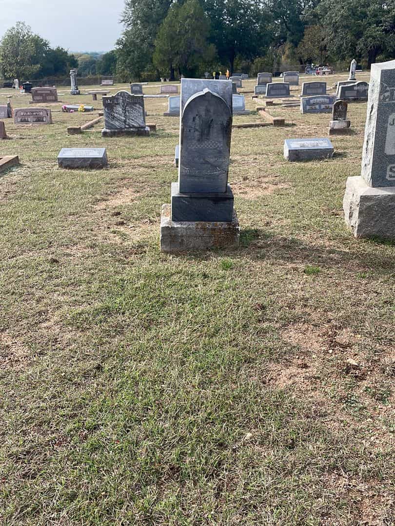 W. H. Markham's grave. Photo 2