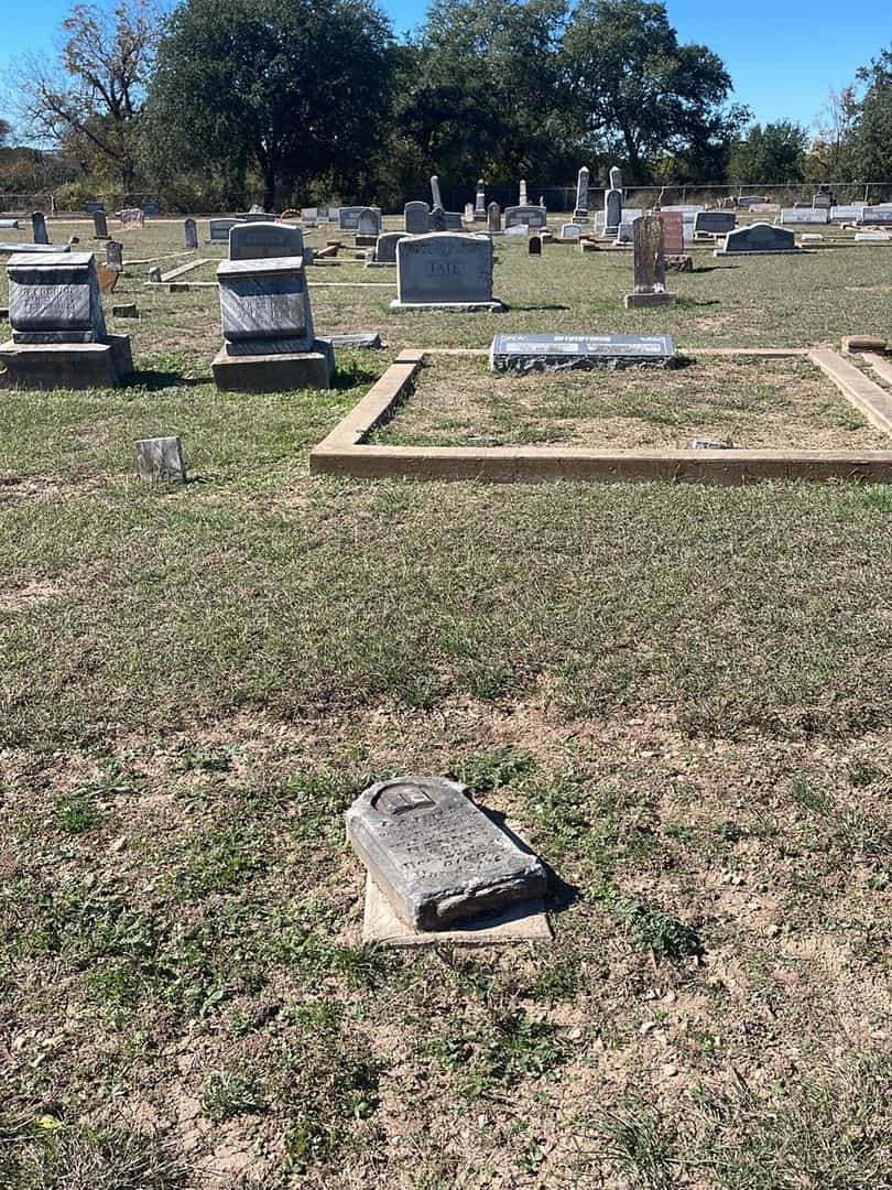 Laura Ranne Cottle's grave. Photo 2