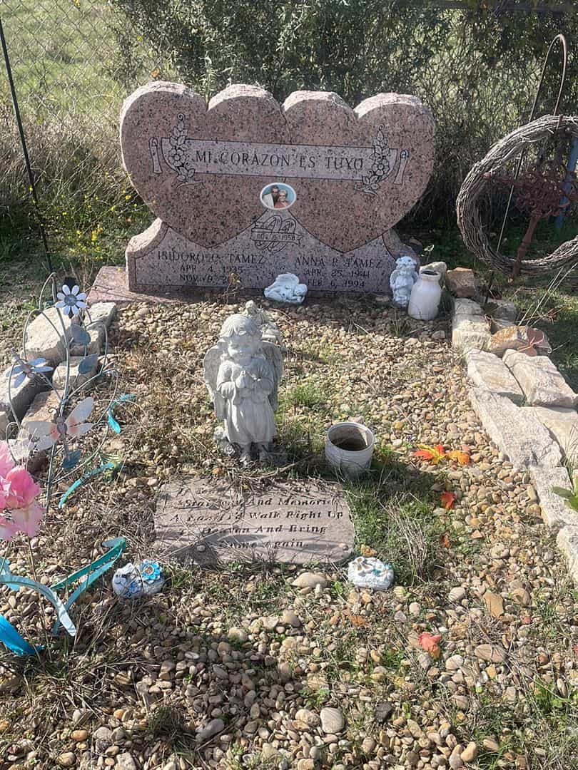 Anna P. Tamez's grave. Photo 2